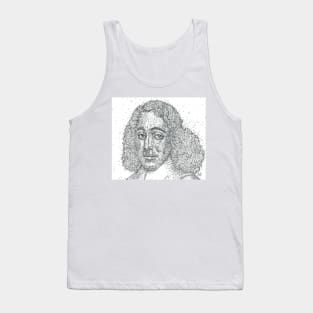 BARUCH SPINOZA - ink portrait Tank Top